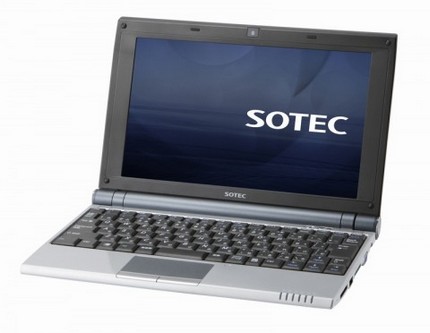 Sotec C102 Netbook with WiFi-n