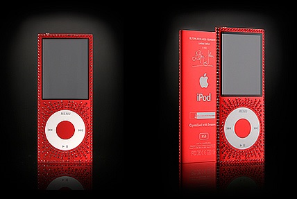 EJAF iPod nano Limited Edition with 250 Swarovski crystals