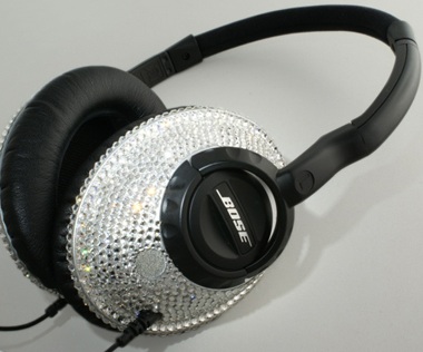 Hohenthaner BOSE Headphones with 1000 Swarovski Crystals