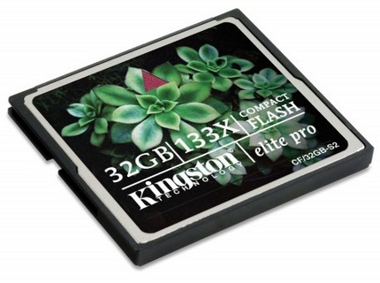 Kingston Elite Pro 133X 32G CompactFlash Card