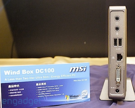 MSI Wind Box DC100 Tiny PC