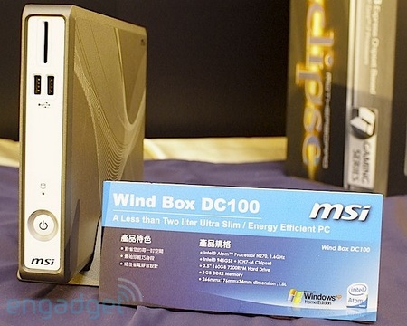 MSI Wind Box DC100 Tiny PC