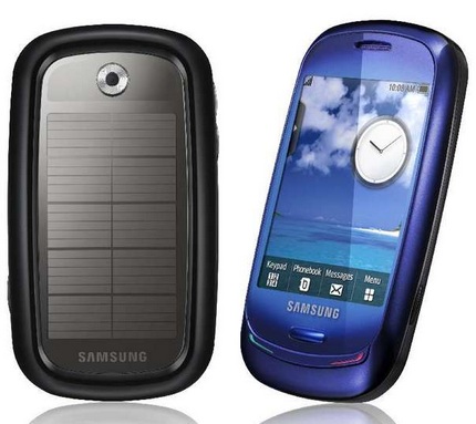 Samsung Blue Earth Solor Power Mobile Phone