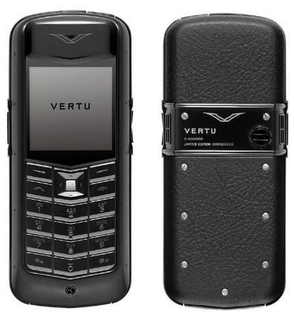 Vertu Constellation Pure Collection Black