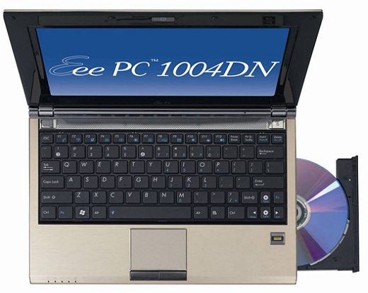 Asus Eee PC 1004DN with DVD Burner