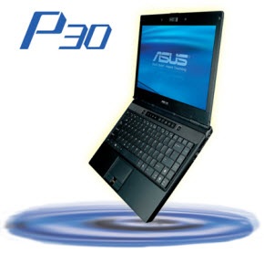 Asus P30 and P80 Notebooks
