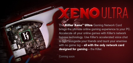 Bigfoot Killer Xeno Ultra Gaming network NIC