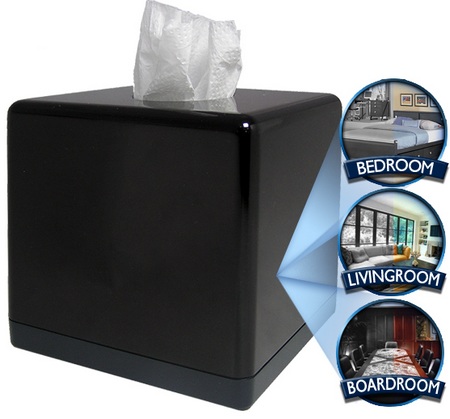 BrickHouse Tissue Box Hidden Camera DVR