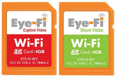 Eye-Fi 4GB Share Video and Explore Video cards