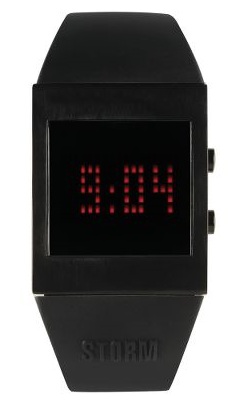 Hammacher Schlemmer Black Screen Watch