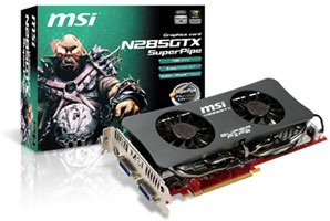 MSI N285GTX SuperPipe Graphics Card