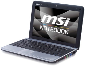 MSI Wind U110 ECO Power-Saving Netbook