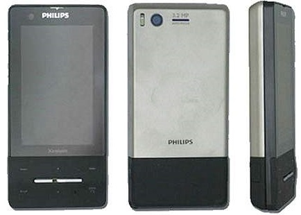 Philips Xenium X810 Touchscreen Phone