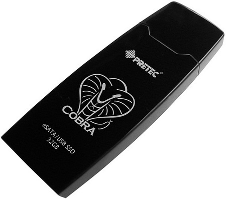 Pretec Cobra eSATA / USB SSD Flash Drive