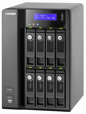 QNAP TS-809 Pro Core 2 Duo 16TB iSCSI NAS