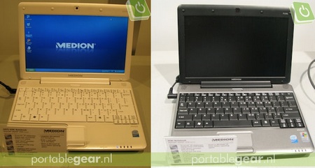 Medion Akoya Mini E1215 and E1211 Netbooks