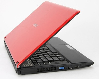 MSI GX403 Notebook with Geforce GT 130M