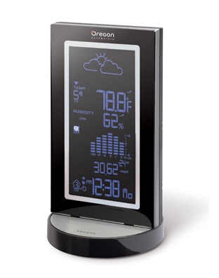 Oregon Scientific Blue Line Metal Weather Station