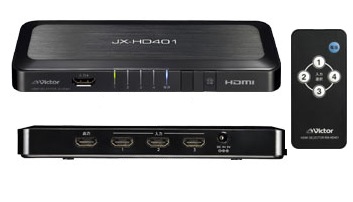 Victor JVC JX-HD401 HDMI Hub