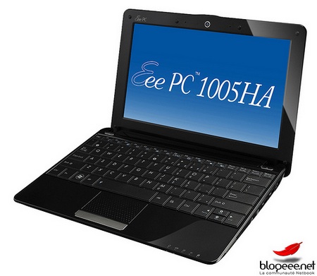 Asus Eee PC 1005HA-M and 1005HA-H Netbooks