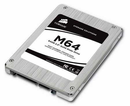 Corsair M64 64GB SSD launches