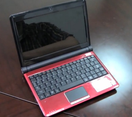 Foxconn SZ901 Netbook runs Linpus Lite Moblin V2