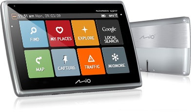 Mio Navman Spirit Flat GPS Navigation Device