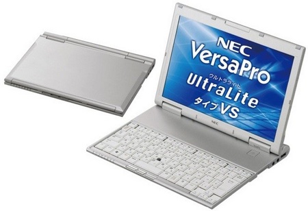 NEC VersaPro UltraLite Type VS ultra slim, ultra light netbook