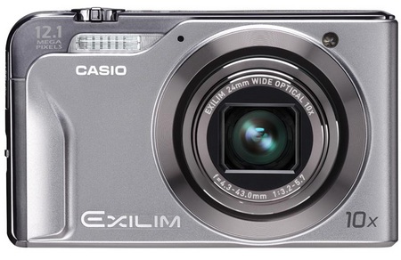 Casio EXILIM EX-H10 10X Zoom Camera silver