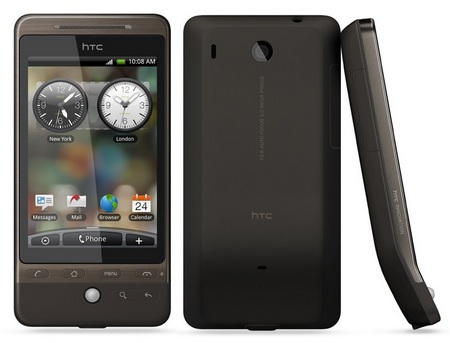 HTC Hero G3 Android Smartphone brown