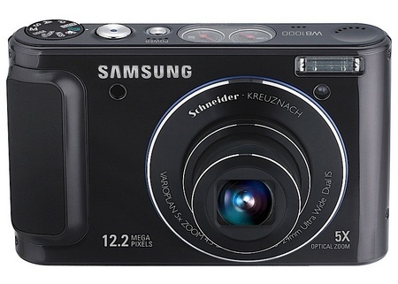 Samsung WB1000 Digital Camera black front