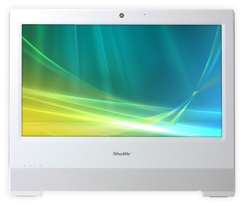 Shuttle X50 Barebone All-in-one white front