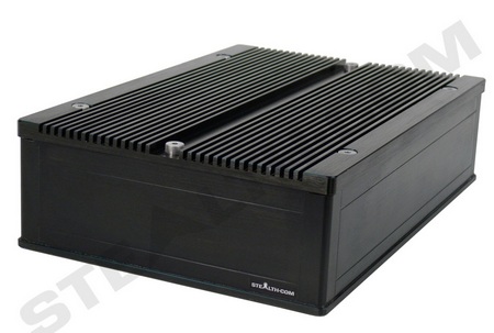 Stealth WPC-500F Rugged, Waterproof Fanless PC front