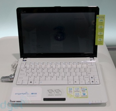 Asus Eee PC 1101HGO 3G Netbook