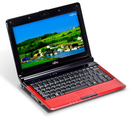 Fujitsu M2010 Netbook Left Angle