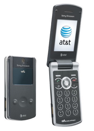 AT&T Sony Ericsson W518a Walkman phone