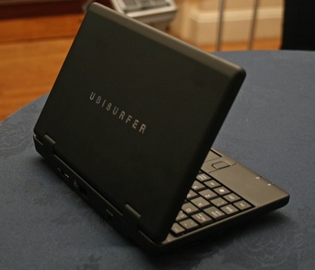 DataWind UbiSurfer Netbook with GPRS angle