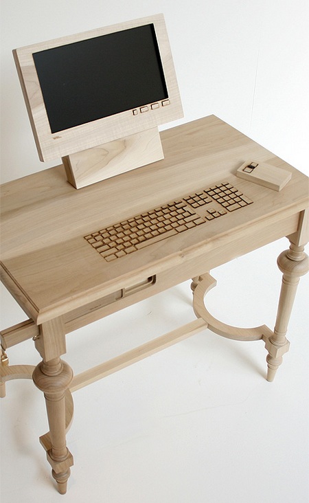 Dear Diary 1.0 Wooden Workstation 1