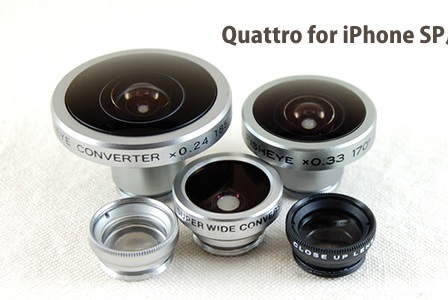 Factron Quattro for iPhone SP Case Lenses