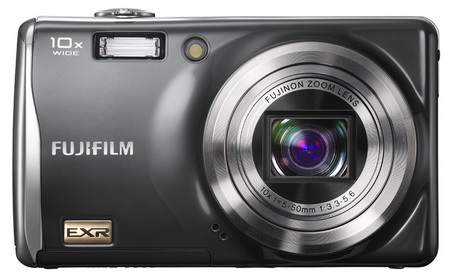 FujiFilm FinePix F70EXR 10X Long-Zoom Camera front