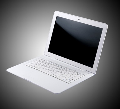 GB Freepad X1200 12.1-inch Netbook white open