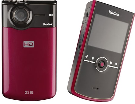 Kodak Zi8 Pocket 1080p HD Camcorder