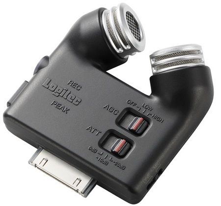 Logitec LIC-iREC03P Professional IC Recorder for iPhone