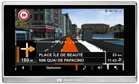 Navigon 8410 GPS Navigator with DVB-T tuner