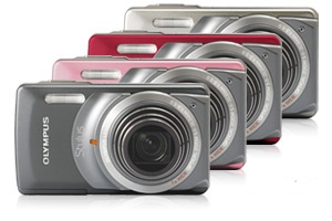 Olympus Stylus-7010 Camera with 7X Wide-angle Zoom lens colors