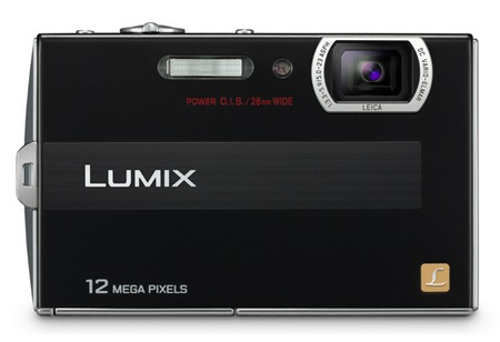 Panasonic Lumix DMC-FP8 Compact Stylish Camera black