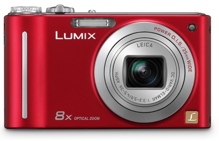 Panasonic Lumix DMC-ZR1 Slim Camera red