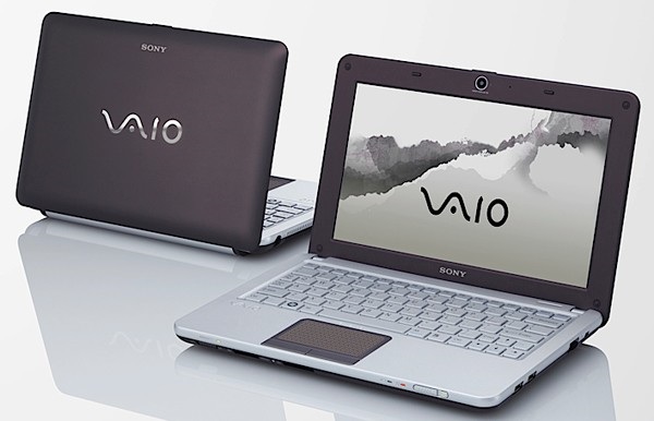 Sony VAIO W Series Mini Notebook cocoa brown