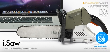 i.Saw USB-powered Chainsaw