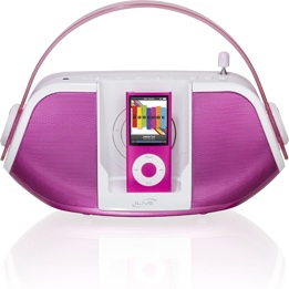 iLive IB109P Portable iPod Dock with Radio 1